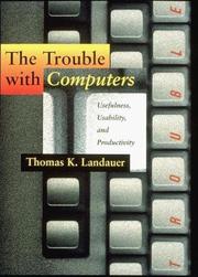 Cover of: The Trouble with Computers by Thomas K. Landauer