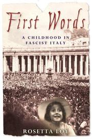 Cover of: First Words by Rosetta Loy