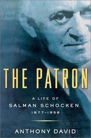 Cover of: The Patron | Anthony David
