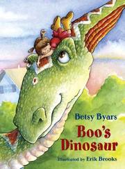 Cover of: Boo's Dinosaur by Betsy Cromer Byars