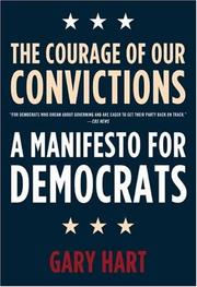 Cover of: The Courage of Our Convictions: A Manifesto for Democrats