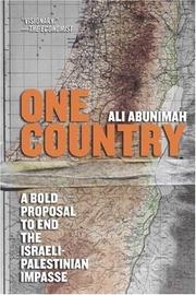 Cover of: One Country by Ali Abunimah