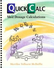 Cover of: QuickCalc | Merrilee Tolhurst McDuffie