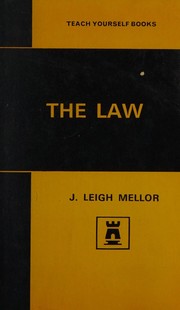 Front cover of Law by J. Leigh Mellor