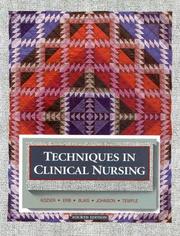 Cover of: Techniques in Clinical Nursing (4th Edition)