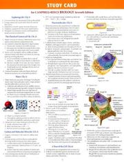 Study Card for Campbell-Reece Biology Seventh Edition by Neil Alexander Campbell, Jane B. Reece