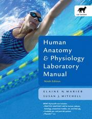 Cover of: Human Anatomy and Physiology Lab Manual, Cat Version (9th Edition) by Elaine Nicpon Marieb, Susan J. Mitchell