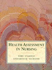 Cover of: Health assessment in nursing