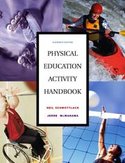 Cover of: Physical Education Activity Handbook, The (11th Edition)