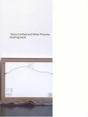 Cover of: Twice Untitled and Other Pictures (looking back) by Louise Lawler