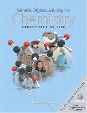 Cover of: General, Organic, and Biological Chemistry by Karen C. Timberlake