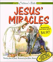 Cover of: Jesus Miracles (Little Children's Bible Books) by Anne De Graaf