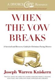 When the vow breaks by Joseph Warren Kniskern