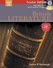 Cover of: British Literature Teacher Text by James P. Stobaugh