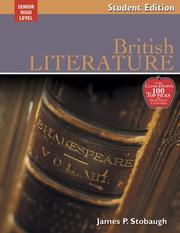 Cover of: British Literature | James P. Stobaugh