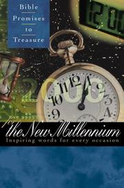 Cover of: Bible promises to treasure for the new millennium by [compiled] by Gary Wilde.