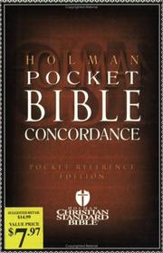 Cover of: Holman Pocket Bible Concordance