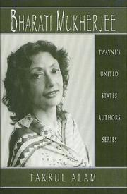 Cover of: Bharati Mukherjee