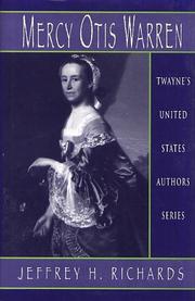 Mercy Otis Warren by Jeffrey H. Richards