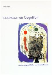 Cognition on cognition by Jacques Mehler