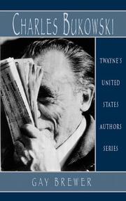 Cover of: Charles Bukowski by Gay Brewer