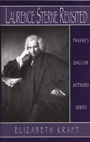 Cover of: Laurence Sterne revisited