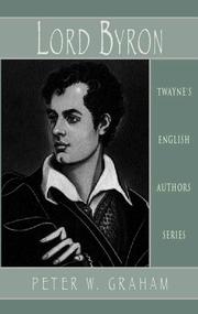 Cover of: English Authors Series - Lord Byron | Graham