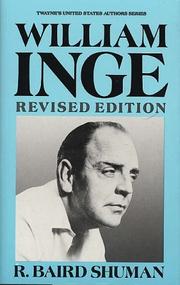 Cover of: William Inge