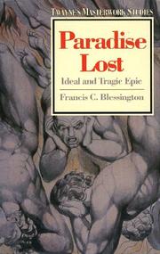 Paradise lost by Francis C. Blessington