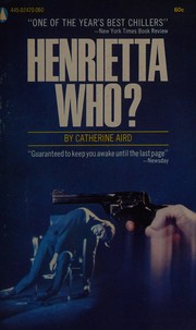 Cover of Henrietta Who? by Aird, Catherine.