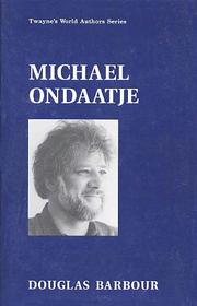 Cover of: Michael Ondaatje by Douglas Barbour
