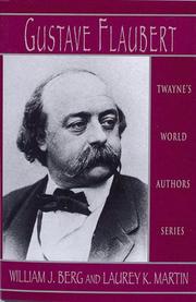 Cover of: Gustave Flaubert