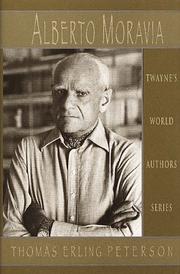 Cover of: Alberto Moravia