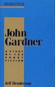 John Gardner by Jeff Henderson