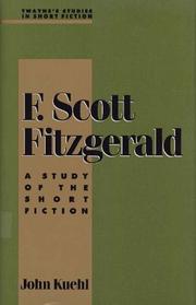 F. Scott Fitzgerald by Kuehl, John Richard
