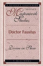 Cover of: Doctor Faustus by T. McAlindon