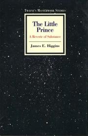 Cover of: The little prince: a reverie of substance