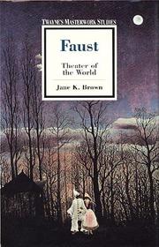 Cover of: Faust by Jane K. Brown