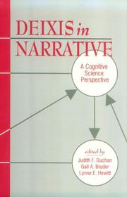 Cover of: Deixis in Narrative: A Cognitive Science Perspective