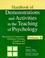 Cover of: Handbook of Demonstrations and Activities in the Teaching of Psychology