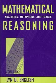 Cover of: Mathematical reasoning by edited by Lyn D. English.