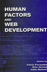 Cover of: Human factors and Web development