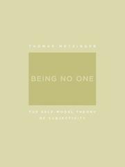 Cover of: Being No One by Thomas Metzinger