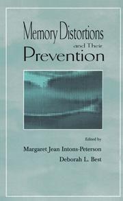 Cover of: Memory distortions and their prevention