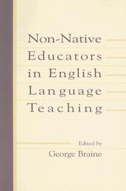 Cover of: Non-native educators in English language teaching
