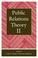 Cover of: Public Relations Theory 2