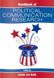 Handbook of Political Communication Research (Lea's Communication Series) cover