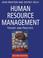 Cover of: Human resource management