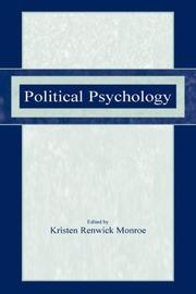 Cover of: Political Psychology | Kristen Renwick Monroe