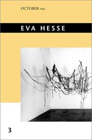 Cover of: Eva Hesse (October Files)